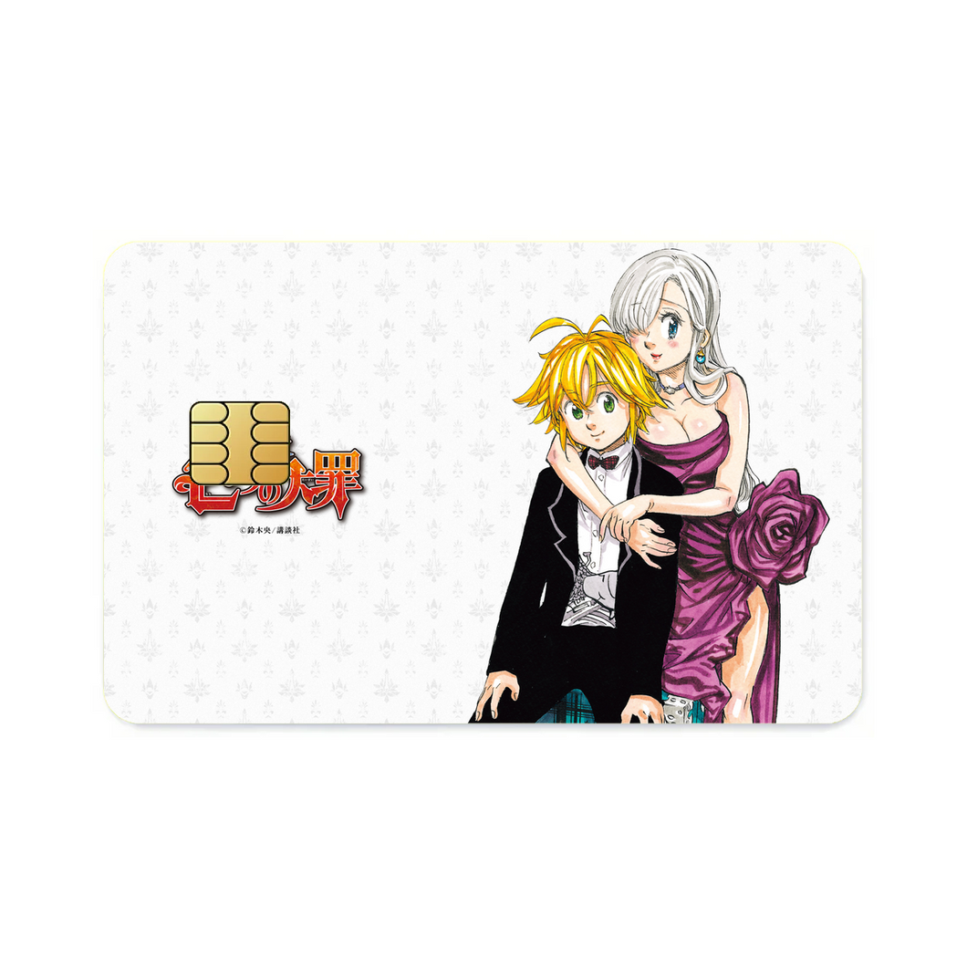 The Seven Deadly Sins  Credit Card Skins (4-in-1 Pack)
