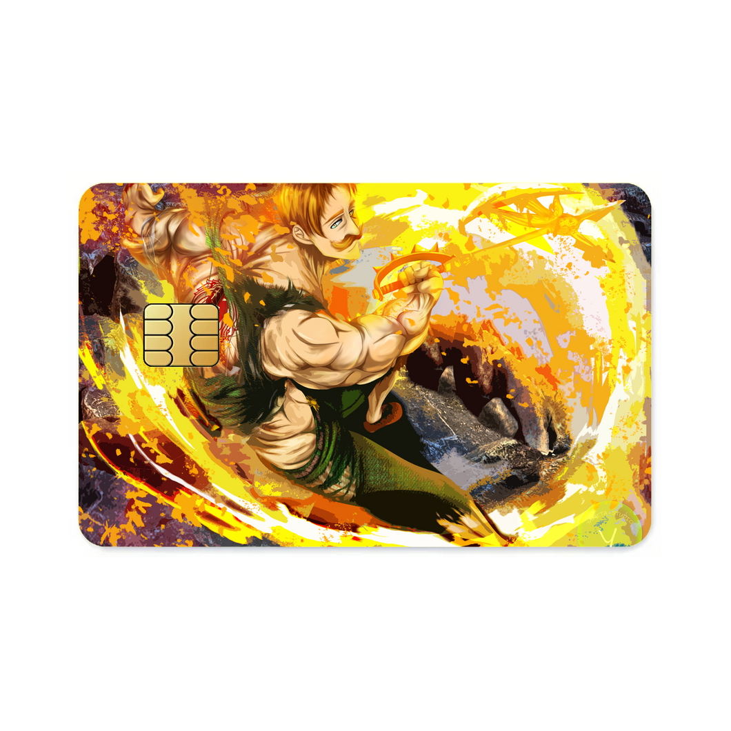 The Seven Deadly Sins  Credit Card Skins (4-in-1 Pack)