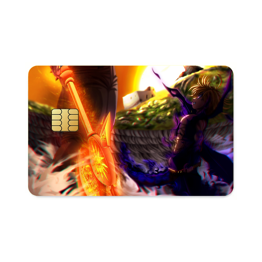 The Seven Deadly Sins  Credit Card Skins (4-in-1 Pack)