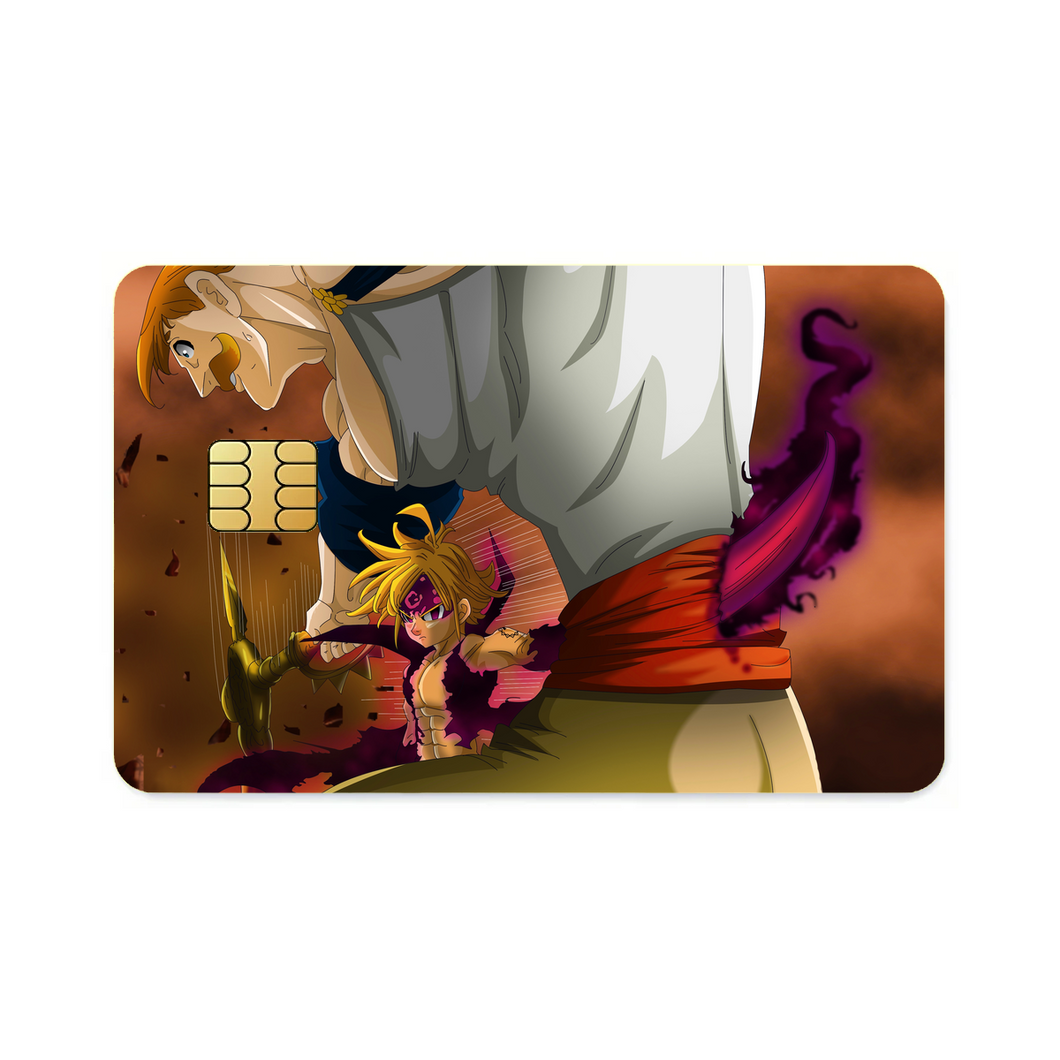 The Seven Deadly Sins  Credit Card Skins (4-in-1 Pack)