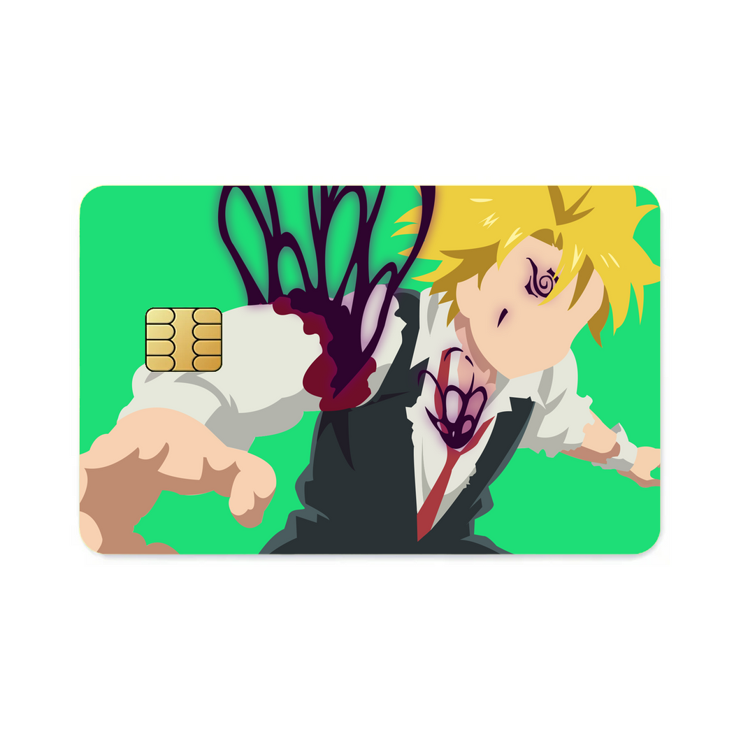 The Seven Deadly Sins  Credit Card Skins (4-in-1 Pack)