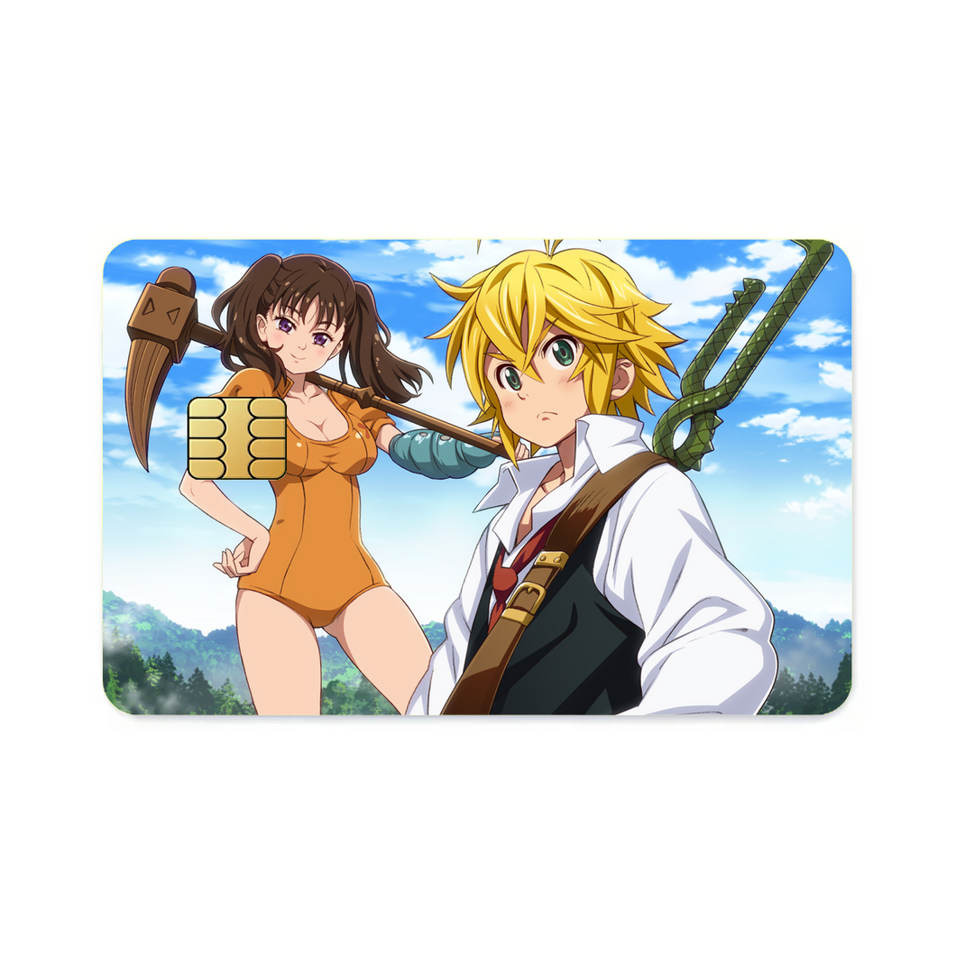 The Seven Deadly Sins  Credit Card Skins (4-in-1 Pack)