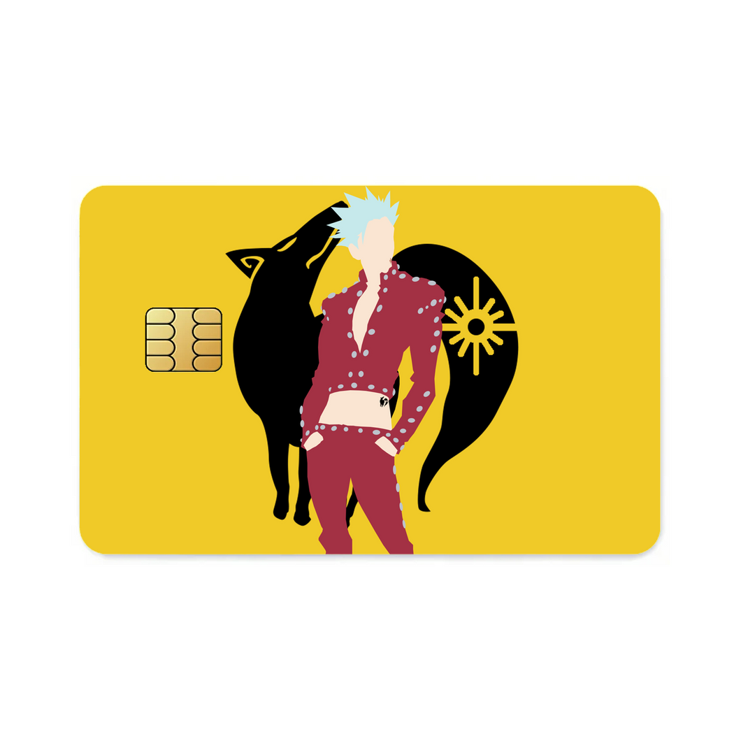 The Seven Deadly Sins  Credit Card Skins (4-in-1 Pack)