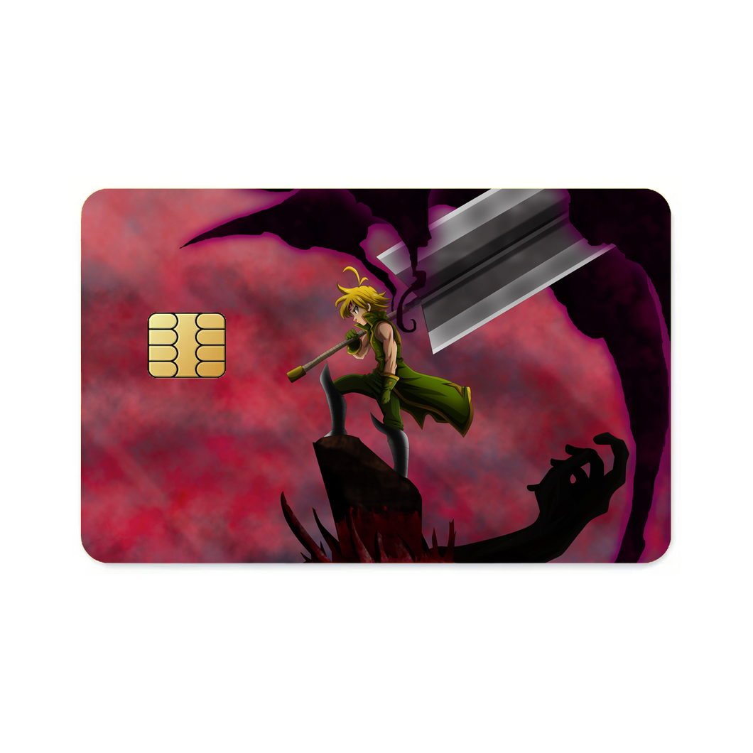The Seven Deadly Sins  Credit Card Skins (4-in-1 Pack)