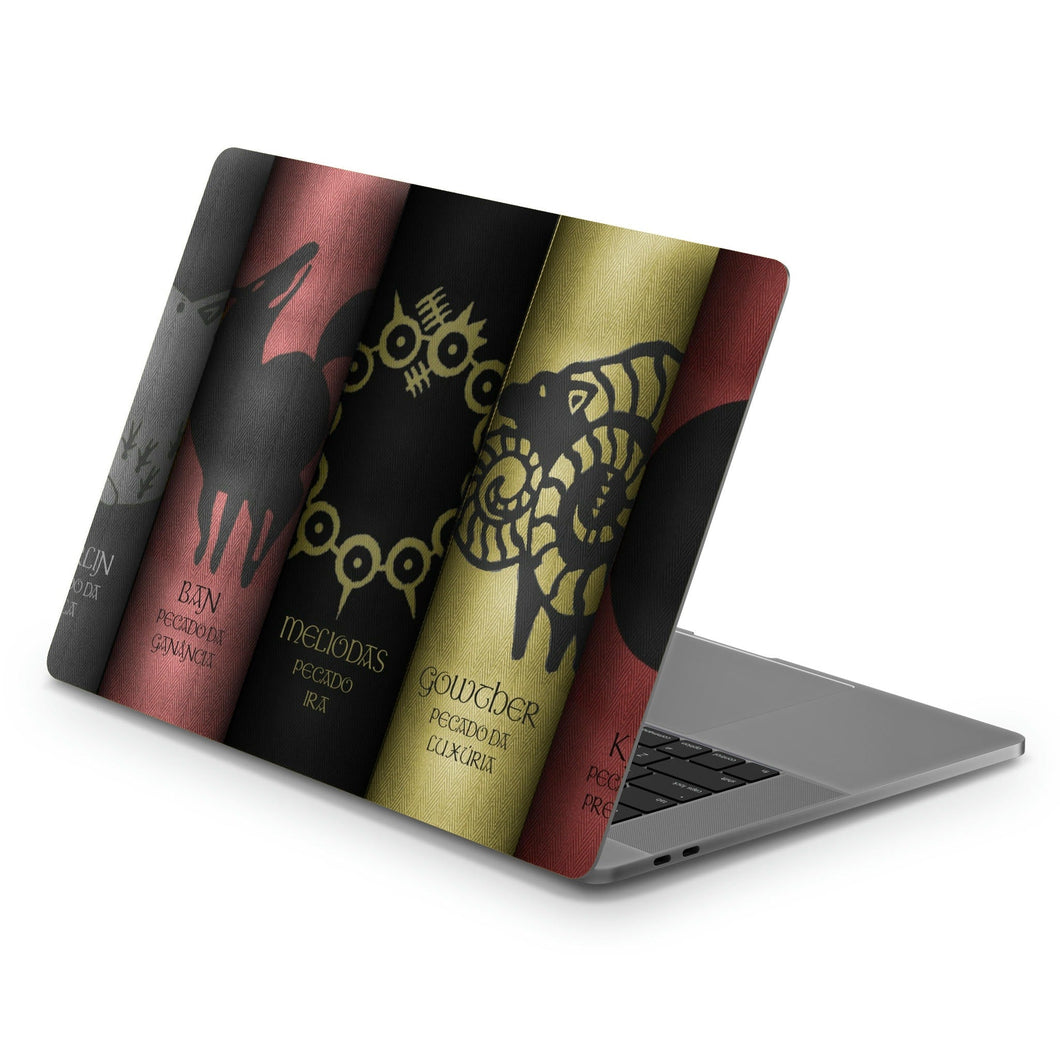 The Seven Deadly Sins  Macbook Skin
