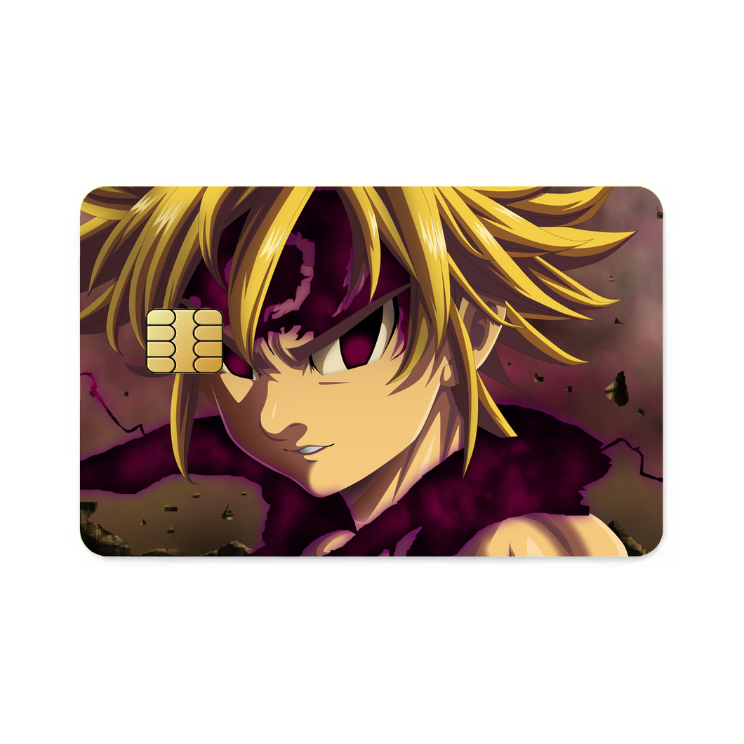 The Seven Deadly Sins Meliodas  Credit Card Skins (4-in-1 Pack)
