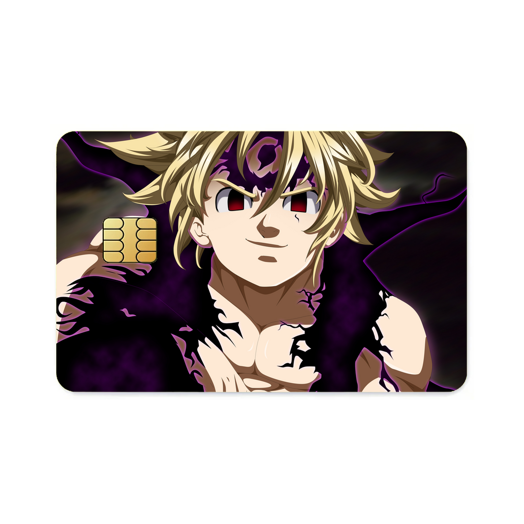 The Seven Deadly Sins Meliodas  Credit Card Skins (4-in-1 Pack)