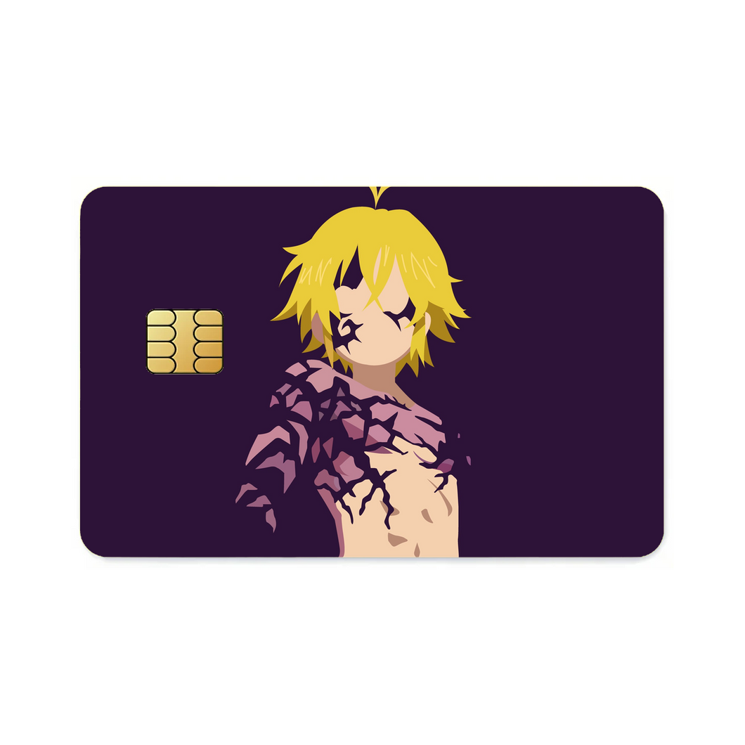 The Seven Deadly Sins Meliodas  Credit Card Skins (4-in-1 Pack)