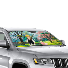 Load image into Gallery viewer, The Seven Deadly Sins - Meliodas &amp; Hawk Car Sunshade
