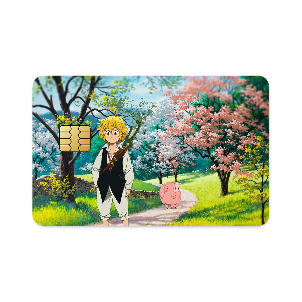 The Seven Deadly Sins - Meliodas & Hawk Credit Card Skins (4-in-1 Pack)