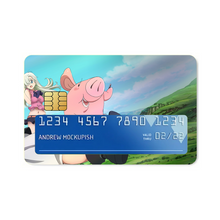 Load image into Gallery viewer, The Seven Deadly Sins Meliodas, Hawk, Elizabeth Liones  Credit Card Skins (4-in-1 Pack)
