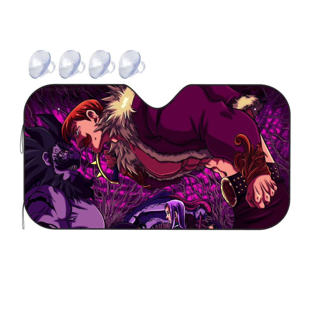 The Seven Deadly Sins Merlin  Car Sunshade