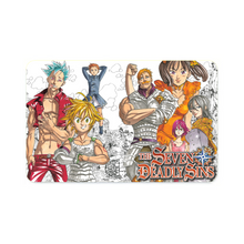 Load image into Gallery viewer, The Sins are all here  Credit Card Skins (4-in-1 Pack)

