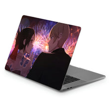 Load image into Gallery viewer, &quot;The sound of my heartbeat was so loud, I couldn&#39;t hear the fireworks.&quot; Macbook Skin
