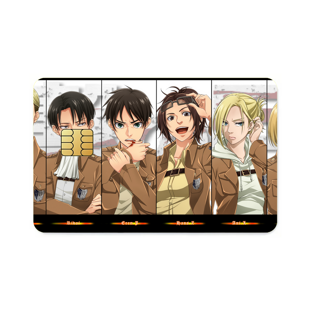 The squad  Credit Card Skins (4-in-1 Pack)