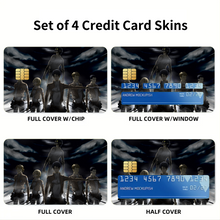 Load image into Gallery viewer, The Survey Corps  Credit Card Skins (4-in-1 Pack)
