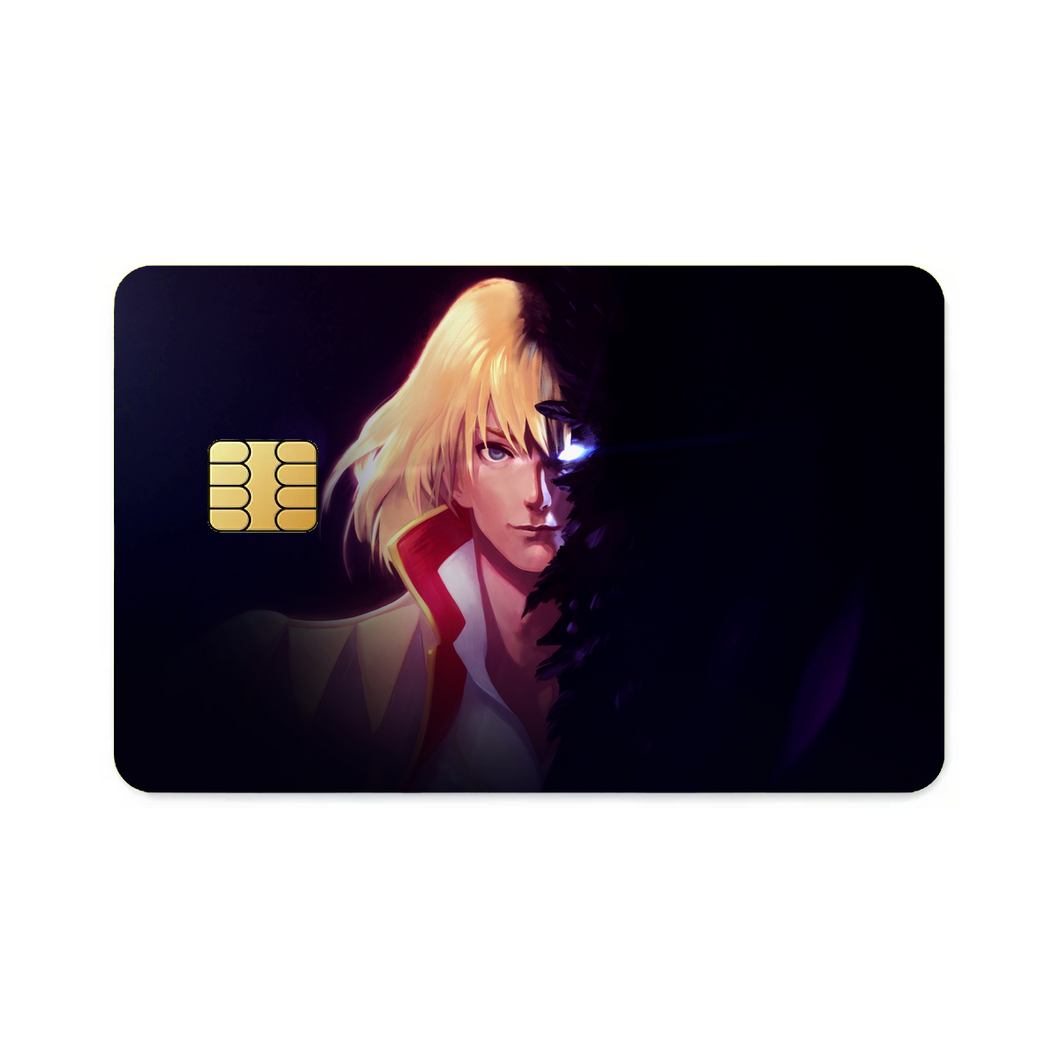 The two sides of Howl  Credit Card Skins (4-in-1 Pack)