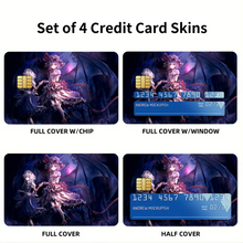 Load image into Gallery viewer, The Vampiress Mistress  Credit Card Skins (4-in-1 Pack)
