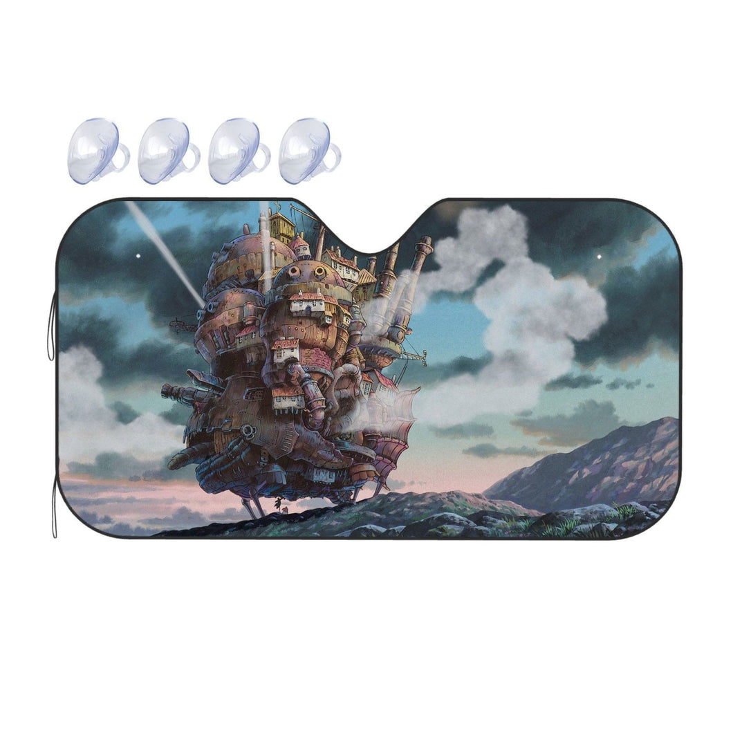 The walking castle  Car Sunshade