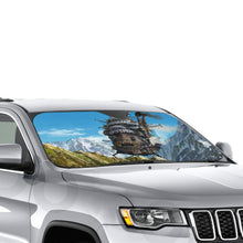 Load image into Gallery viewer, The walking castle Car Sunshade
