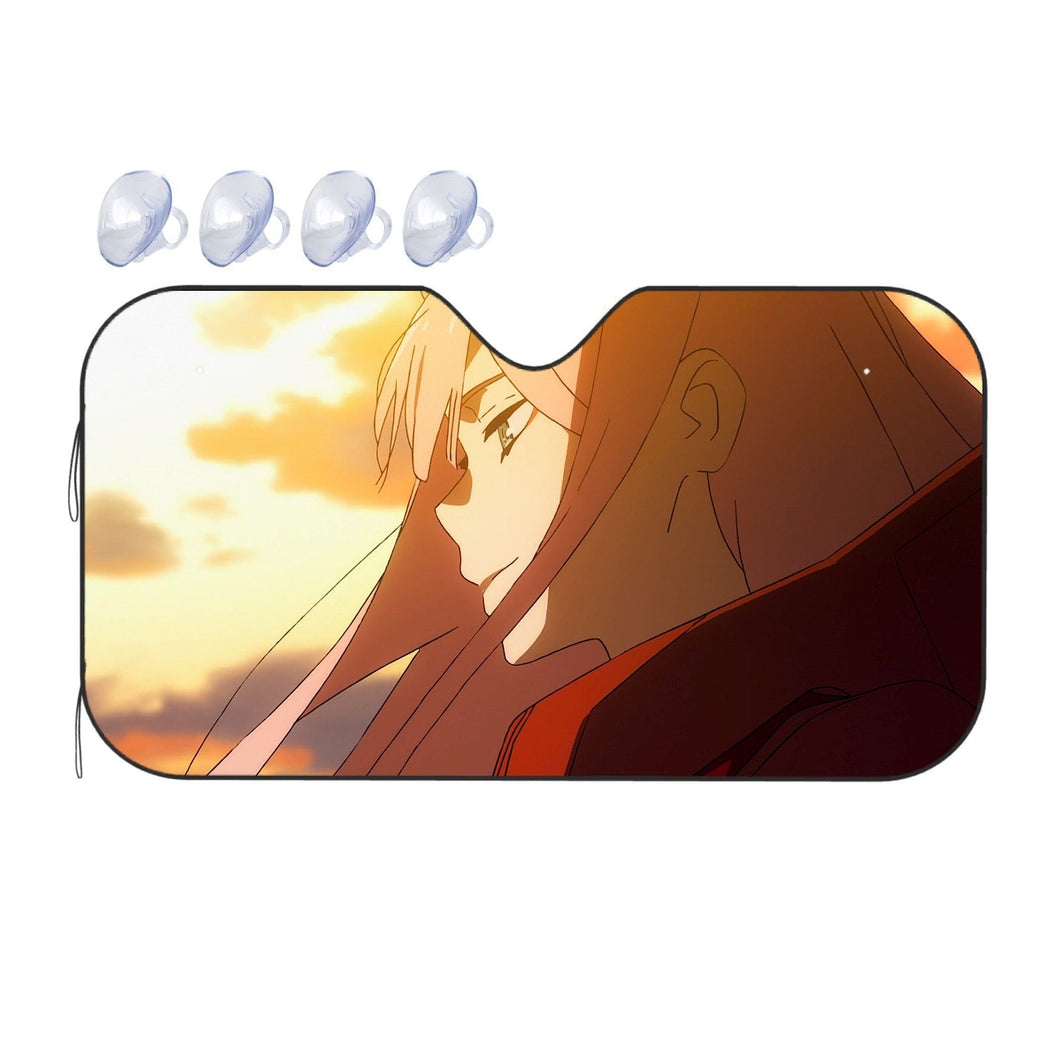 The Wind in Your Hair  Car Sunshade