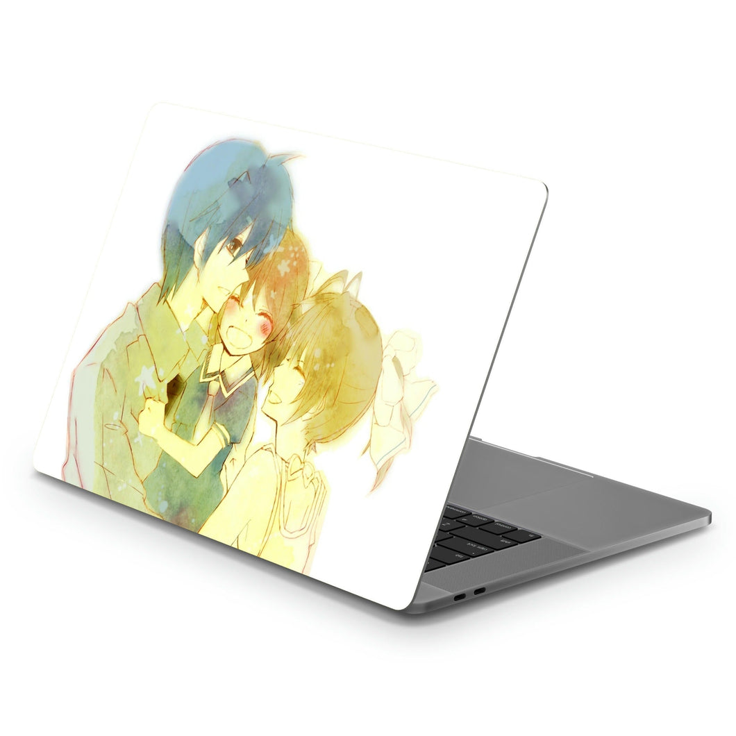 They're happy now Macbook Skin