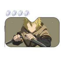 Load image into Gallery viewer, Thorfinn from Vinland Saga Minimalistfor Desktop  Car Sunshade
