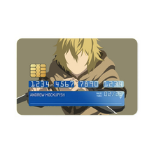 Load image into Gallery viewer, Thorfinn from Vinland Saga Minimalistfor Desktop  Credit Card Skins (4-in-1 Pack)
