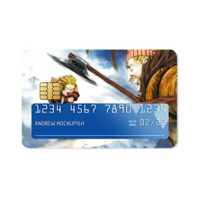 Load image into Gallery viewer, Thorfinn  vs Thorkell  Credit Card Skins (4-in-1 Pack)
