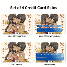 Load image into Gallery viewer, Tiona and Tione  Credit Card Skins (4-in-1 Pack)
