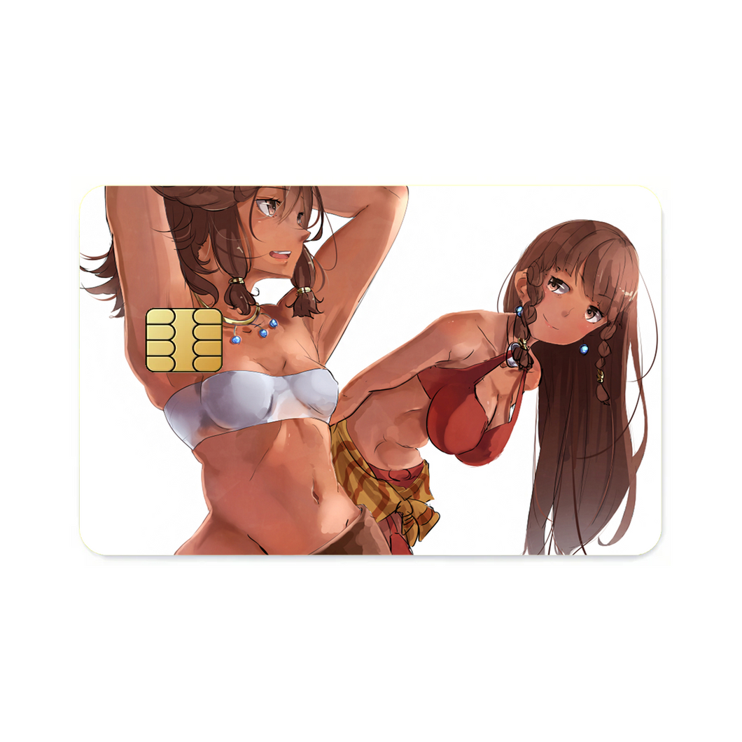 Tiona and Tione Credit Card Skins (4-in-1 Pack)