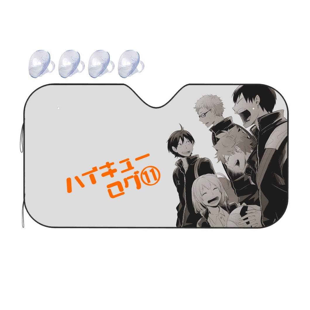 Tobio Teammates  Car Sunshade