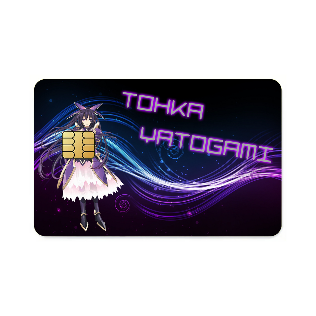 Tohak Yatogami - Purple  Credit Card Skins (4-in-1 Pack)