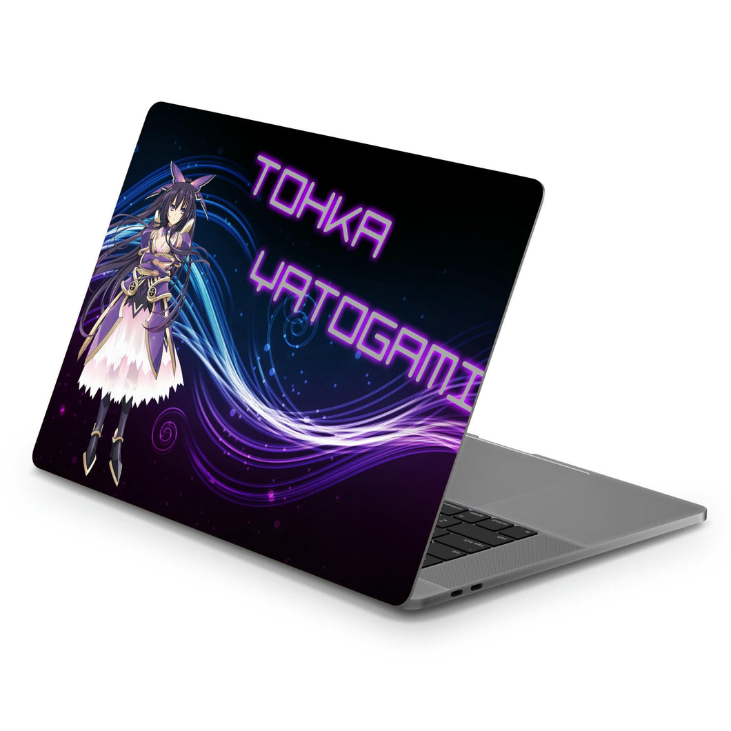 Tohak Yatogami - Purple  Macbook Skin