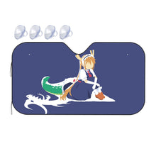 Load image into Gallery viewer, Tohru - Miss Kobayashi&#39;s Dragon Maid Minimalist  Car Sunshade
