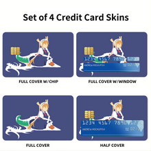 Load image into Gallery viewer, Tohru - Miss Kobayashi&#39;s Dragon Maid Minimalist  Credit Card Skins (4-in-1 Pack)
