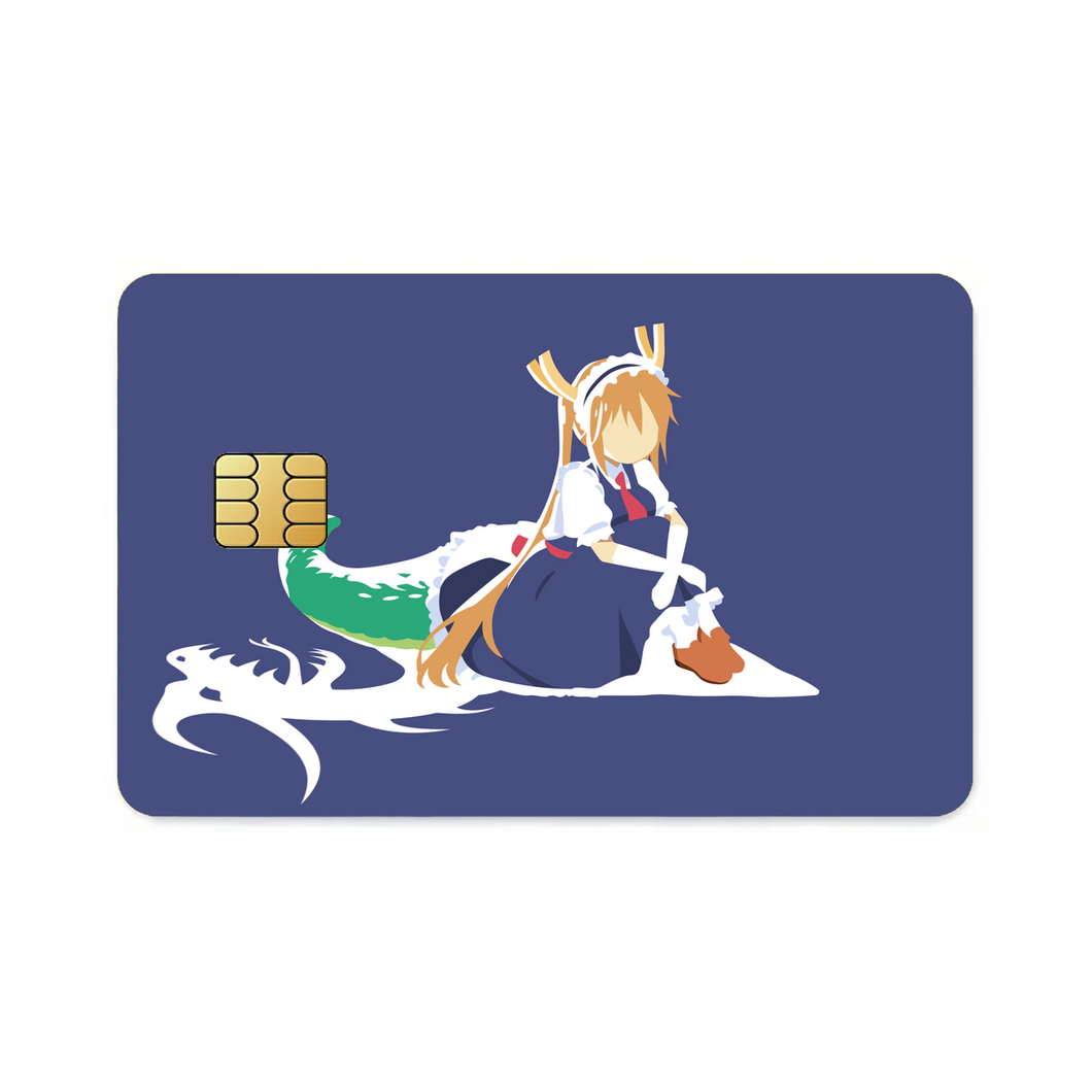 Tohru - Miss Kobayashi's Dragon Maid Minimalist  Credit Card Skins (4-in-1 Pack)