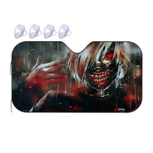Load image into Gallery viewer, Tokyo Ghoul Ken Kaneki  Car Sunshade
