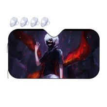 Load image into Gallery viewer, Tokyo Ghoul Ken Kaneki  Car Sunshade
