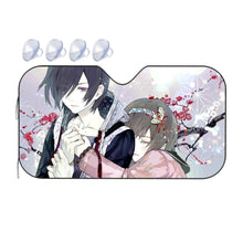 Load image into Gallery viewer, Tokyo Ghoul Ken Kaneki, Touka Kirishima  Car Sunshade
