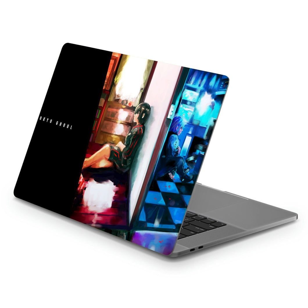 Tokyo Ghoul Ken Kaneki, Touka Kirishima  Macbook Skin