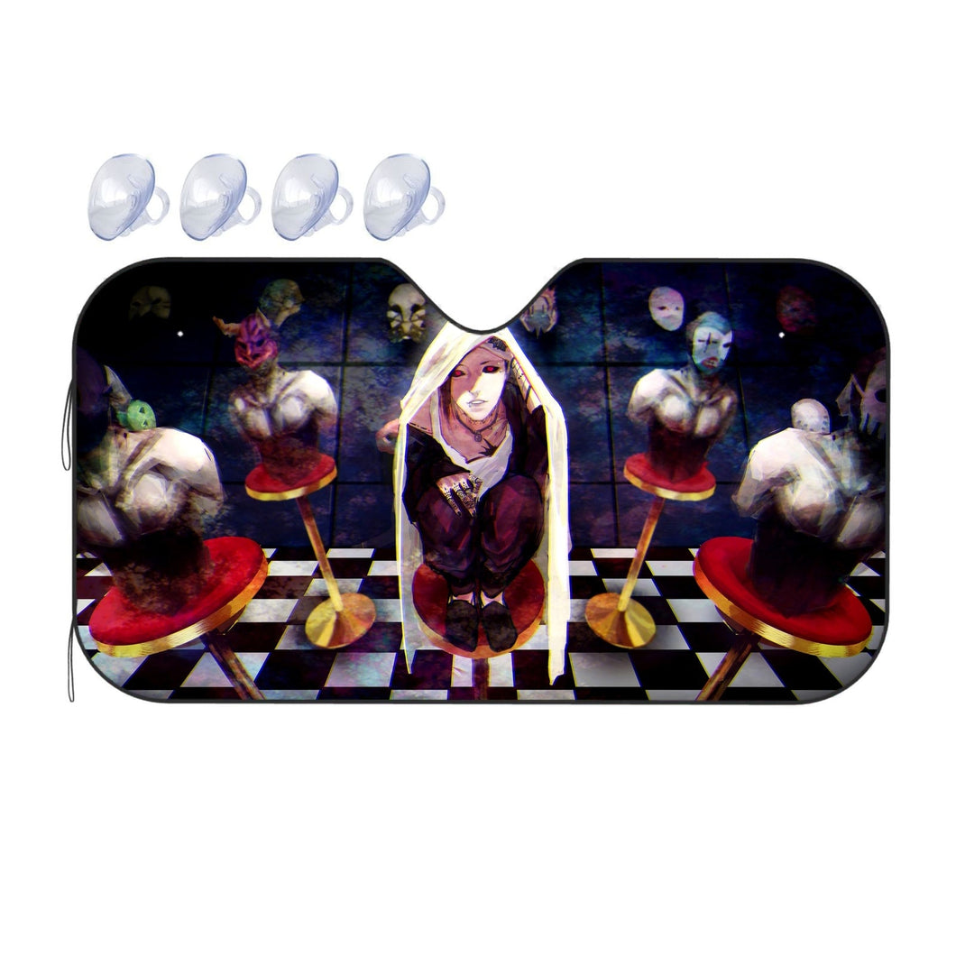 Tokyo Ghoul Uta  Car Sunshade