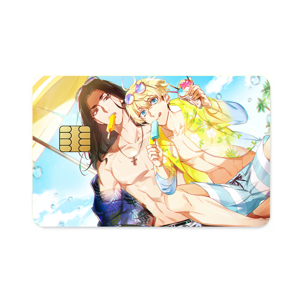 Tokyo Revengers Chifuyu Matsuno, Keisuke Baji  Credit Card Skins (4-in-1 Pack)