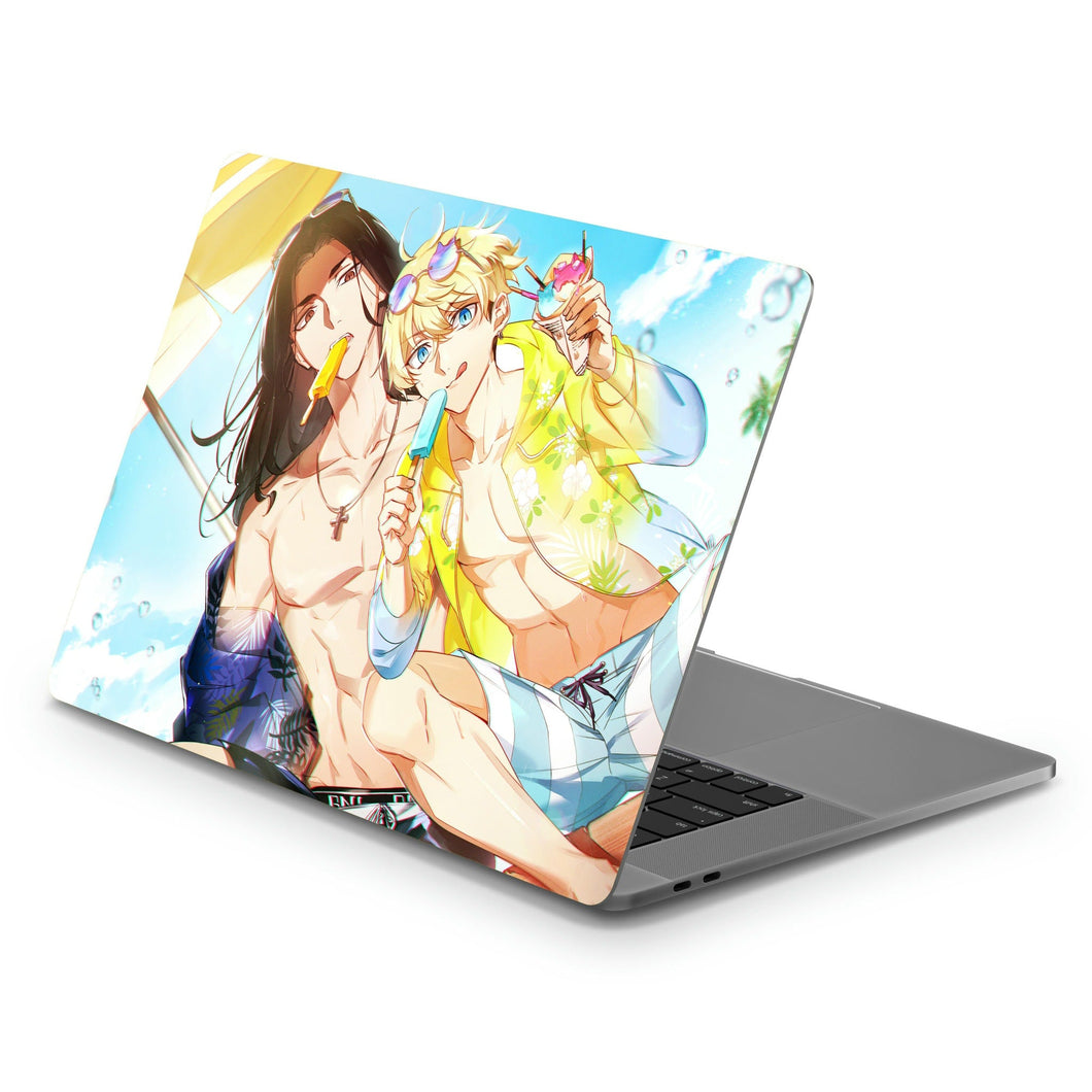 Tokyo Revengers Chifuyu Matsuno, Keisuke Baji  Macbook Skin