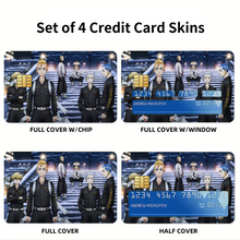 Load image into Gallery viewer, Tokyo Revengers: Christmas Showdown (Season 2) Credit Card Skins (4-in-1 Pack)
