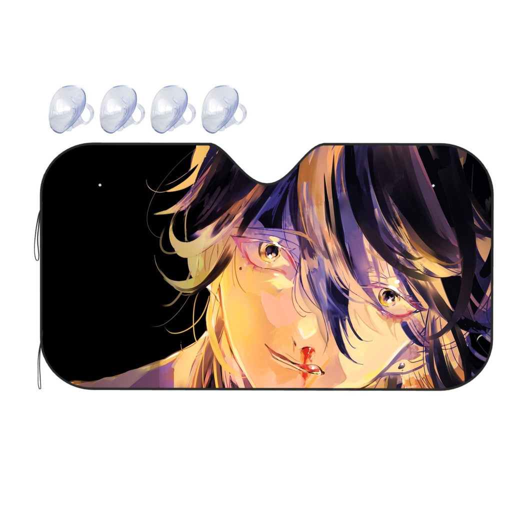 Tokyo Revengers Kazutora Hanemiya  Car Sunshade