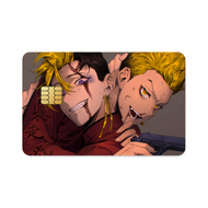 Tokyo Revengers Kazutora Hanemiya  Credit Card Skins (4-in-1 Pack)