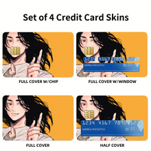 Load image into Gallery viewer, Tokyo Revengers Keisuke Baji  Credit Card Skins (4-in-1 Pack)
