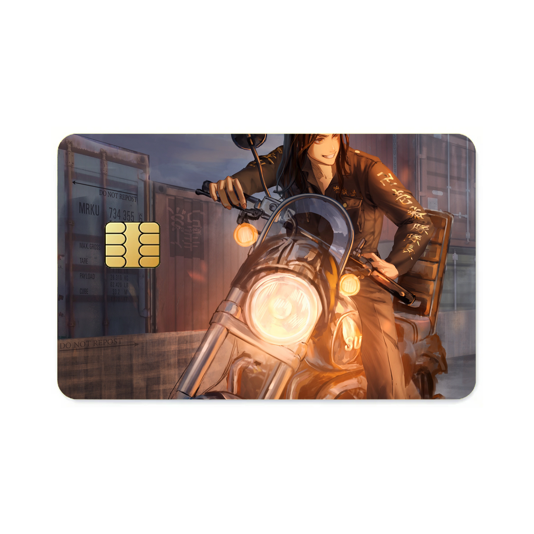 Tokyo Revengers Keisuke Baji  Credit Card Skins (4-in-1 Pack)