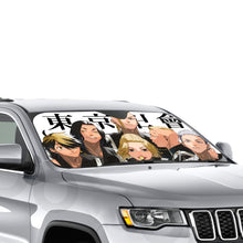 Load image into Gallery viewer, Tokyo Revengers Keisuke Baji, Takashi Mitsuya, Kazutora Hanemiya  Car Sunshade
